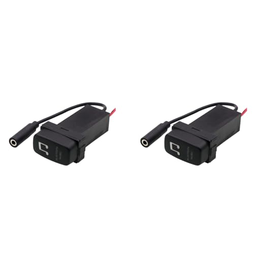 Adaptateur musique Bluetooth voiture AUX pour panneau Mitsubishi ASX lot de 2