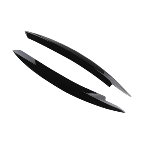 Autocollant pour phares voiture Golf 6 noir brillant : paupières VW 2008-2013