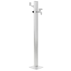 vidaXL Fontanella a Colonna da Giardino in Allumino 95 cm Irrigazione Esterni