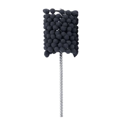Image of Cylinder Hone, 240 Grit Silicon Carbide, 2 1 /2 inch (63.5mm) Diameter Ball Hone | for Hole Diameters 2 3 /8 inch - 2 1 /2 inch, Cylinder Engine Sanding Brush for Mild Steel, Stainless Steel and Cast Iron