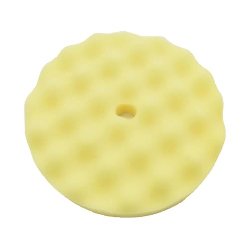 Superior Pads and Abrasives PCY08 8" Buffing Foam Pad for Compounding (Yellow)