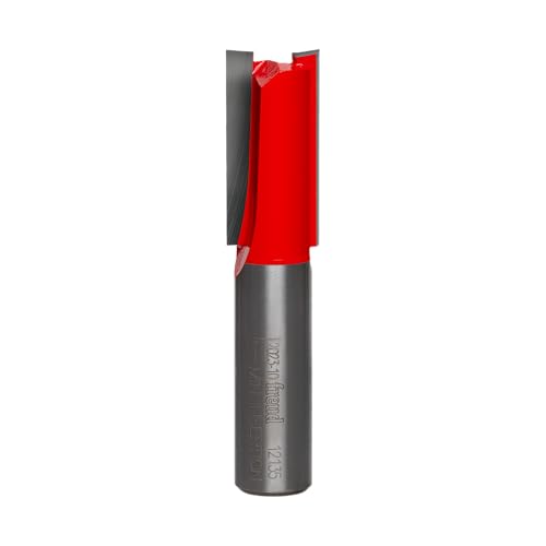 Image of Freud 12-135: 1-9 /32 inch (Dia.) Double Flute Straight Bit with 1 /2 inch Shank