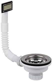 Cofan Válvula para Fregadero | Medidas: 1" 1/2 x 115 | Con Cesta ...