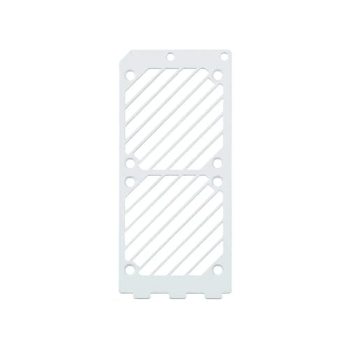 Support de ventilateur PC 2x6cm blanc pour setup gaming épuré - 2