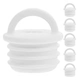 Cabilock 6 Stück Moppeimer Gummi Abflussstopfen 22mm Auslaufsicherer Ablaufverschluss Ersatz für Wischmoppeimer Reinigungseimer Zubehör