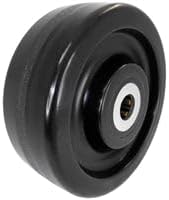 4" x 1-1/2" Phenolic Wheel - 350 lbs Capacity, Fits 1/2” & 3/4” Axles and Shafts