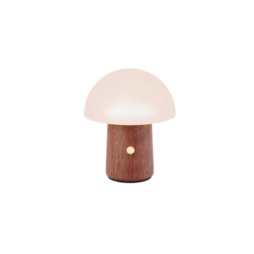 Gingko Lampe champignon Alice RVB à 7 couleurs changeantes, lumière d'ambiance et veilleuse, batterie longue durée, chargement USB-C, 3 modes d'éclairage,...