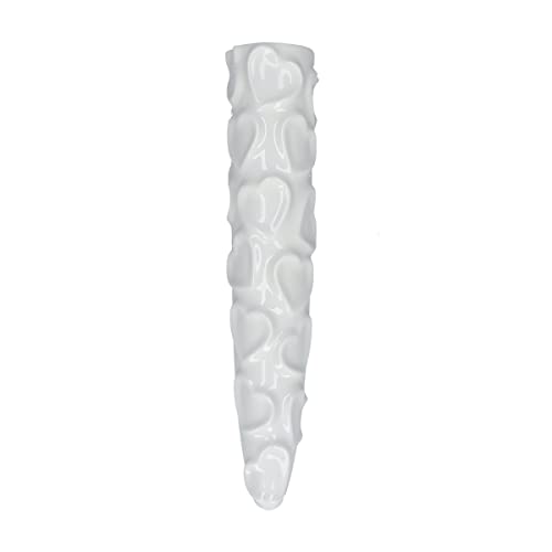 Porcelana blanca – Leopoldina humidificador Valentino cm. 32,5 x 6,5 cm.