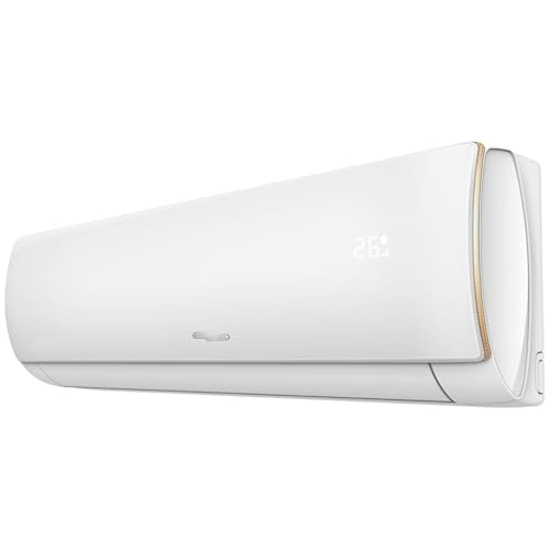 Super General 1.5 Ton Inverter Series Split Air Conditioner SGS181i, 17500 Btu, 410 Gas, Gold Fin, 4 Way Swing Airflow, Quiet Operation, 110W x 33.3D x 22.2H cm, White, 1 Year Warranty