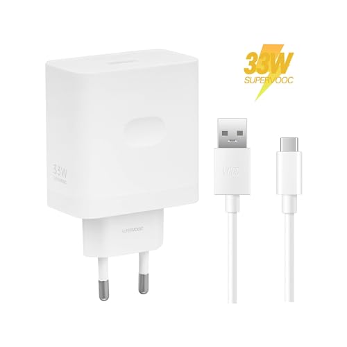 Image of Original 33W Adapter and USB Type C Cable for Oppo F17 Pro | Oppo F17 | Oppo K7x | Oppo Reno 4 | Oppo find X2 Neo (Adapter & Cable)