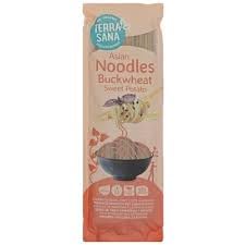 Pack 2x250g Fideos de Trigo Sarraceno y Boniato | Noodles de Grano Antiguo | Combinación Energética | Fuente de Magnesio | Calidad Vegana