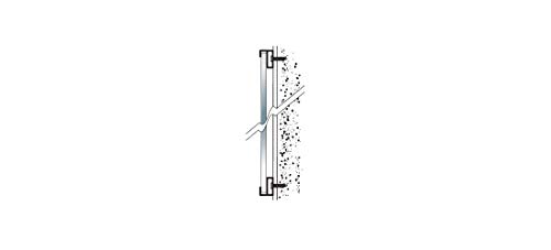 Image of CRL 50655B Nickel Plated E-Z Mount Mirror Clips - Bulk Package of 50 Sets