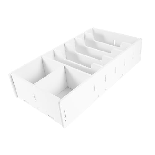 Caja organizadora Artibetter para escritorio blanco