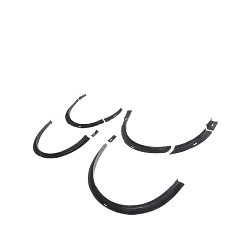 Real Carbon Fiber Car Wheel Arches Eyebrow Compatible For Audi RSQ8 2020-2023 Audo Wheel Fender Flares Protector Eyebrow 12PCS/Set