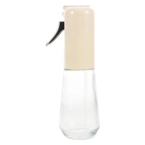 Garneck Ergonomic Handle Oil Mist Spray Bottle for Cooking 280ml Glass Oil Sprayer for Kitchen Use