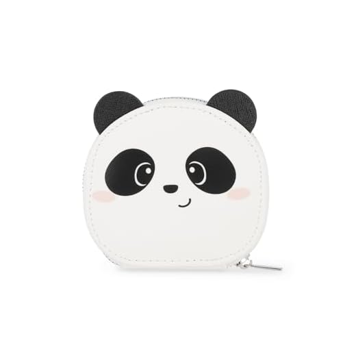 Legami Kit Manicure - But First, Nails!, Forbicine, Tagliaunghie, Lima, Spingicuticole per Manicure e Pedicure, Set Tascabile e Portatile, Ottimo per Viaggi, Uso Domestico, Panda