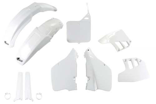 Kit plastique blanc UFO PLAST Husqvarna TC 125 2015 haute résistance