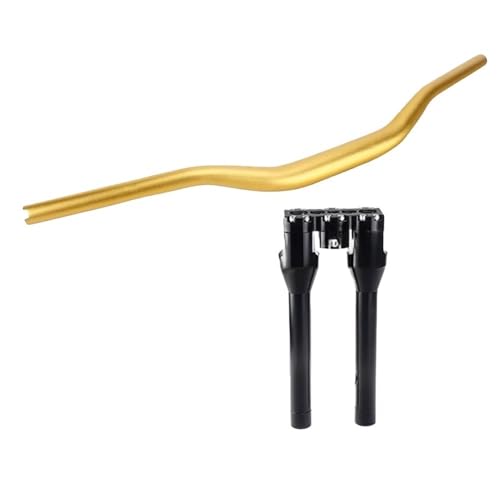 Adaptateur rehausse guidon et barres moto coniques pour Dyna et Sportster