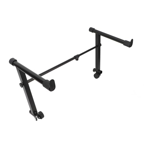 LICAEVEY Keyboard Stand Extension Adapter, 42?75cm Adjustment Range Electric Digital Piano Stand, Portable 2 Tier Doubled Keyboard Stand, for Most Popular Electronic Keyboards