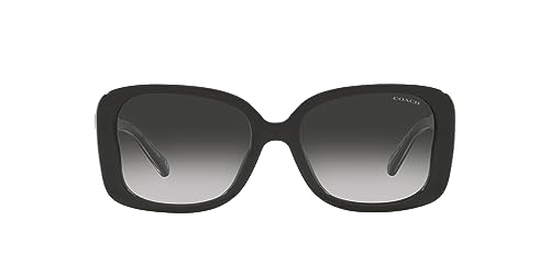 Coach Women's Hc8334u Universal Fit Butterfly Sunglasses