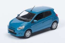 Mitsubishi Space Star 2010 Blue Model Car 50556 Vitesse 1:43