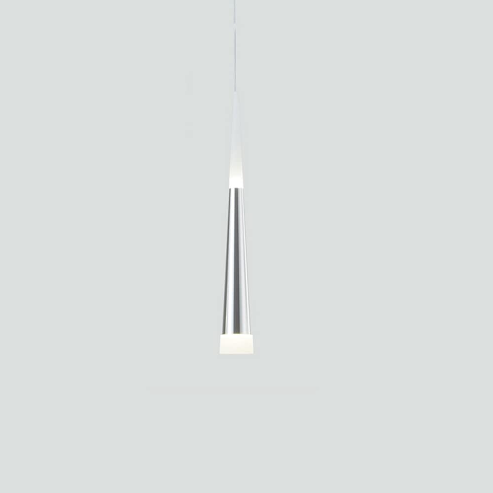 Lampe suspendue LED anti-éblouissement marron pour illuminer un coin sombre sans fatigue