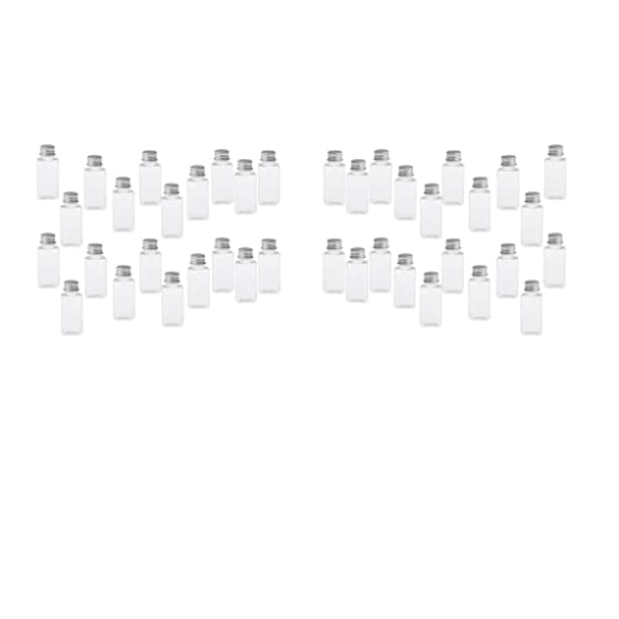 40 Pieces Empty Refillable Bottles for Travel Makeup Lotions