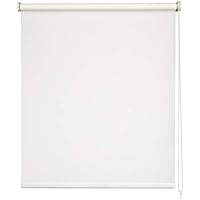Easydeco - Estor Enrollable Daylight Translúcido, Blanco Crudo, 90_x_250_cm