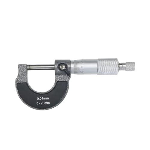 Micromètre extérieur 0-25 mm avec précision de 0,01 mm pour mesure mécanique