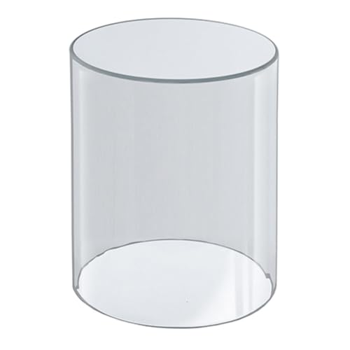 Image of Azar Displays 556408 4 inchW x 8 inchH Clear Acrylic Cylinder