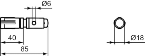 Ideal Standard EW01667 Dämpfer WC-Sitze | Connect E | Esedra Softclosing (T367001)