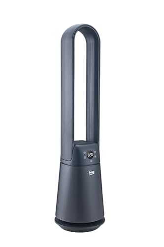 Beko EBA5000B Ventilatore Senza Pale, 37W, 20 Velocità, Display Led, Timer 8H, Telecomando, Nero - 3