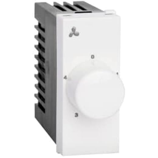 ABB MAKE Fan Regulator 4 Step Adiya 1Module Exclusively com