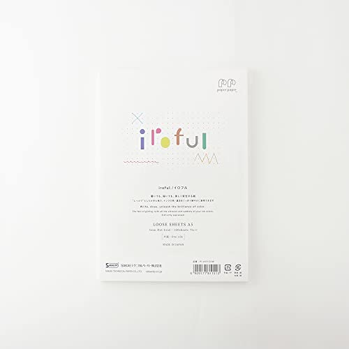 Papier iroful SAKAE à grille de points pour organiser votre Bullet Journal créatif A6