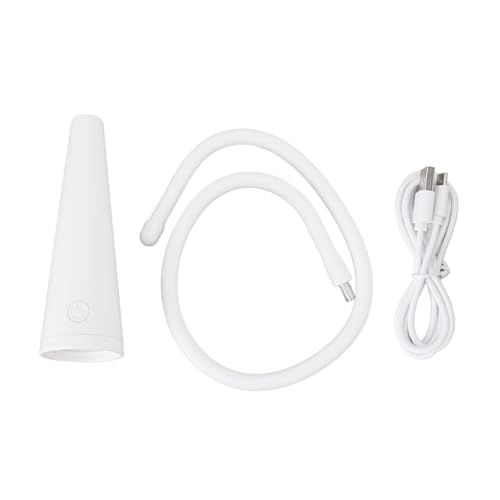 Book Light, ABS Rechargeable LED Reading Light Adjustable Brightness Eye Friendly Portable Desk Lamp for Reading, Travel, and Outdoor Activities