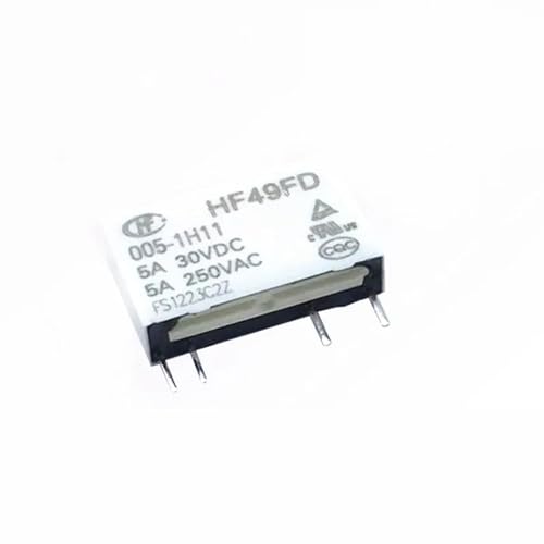 Relais électromécanique HF49FD 12V 5A composant de commutation PCB