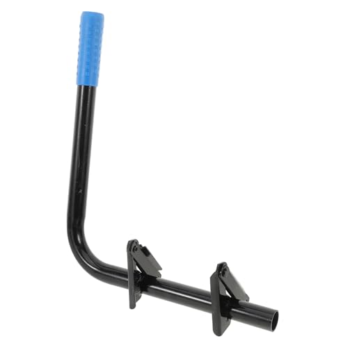 SHERCHPRY Accesorios para cubeta de fregona drenar Balde Limpieza mop Poste portátil para Cubo de fregona Poste para Cubo de fregona de baño Acero Inoxidable Negro