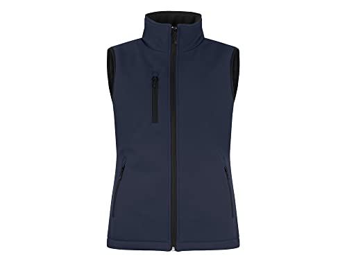 Image of Clique Women's Equinox Insulated Softshell Vest, Dark Navy, XXL