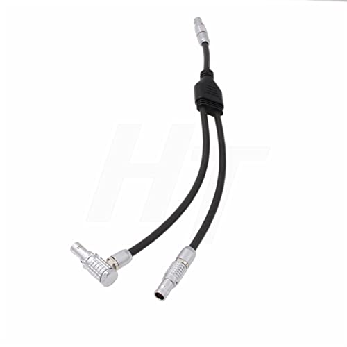 Cable de alimentación de 2 pines divisor para evitar peso extra en ARRI Alexa 3