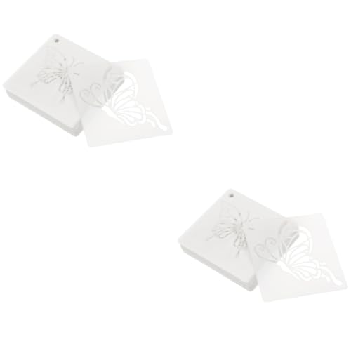 jojofuny 2 Series Plantillas De Dibujo Reutilizables De Y Libélulas De Stencils Para Diy Plantillas Para Graffiti Y Manualidades Material Pet Duradero Para Decoración De Muebles 60 Hojas*2