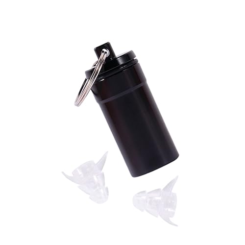 TOVINANNA 1 ペア フィルター耳栓 ループ耳栓 ノイズキャンセリング耳栓 飛行機の耳栓 水泳耳栓 キャンセル ノイズキャンセリングイヤホン プラグ ノイズリダクション耳栓 聴覚保護イヤホン
