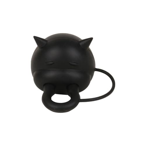 KESOTO Kuheuter Milchkartondeckel, 3D Gedruckter Milchflaschendeckel Umsteller für Boxen für Shop Thanksgiving, Schwarz