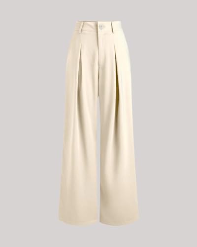 Image of Nermosa High-Waist Korean Trousers with Wide Baggy Fit | Trendy GenZ Streetwear Pants