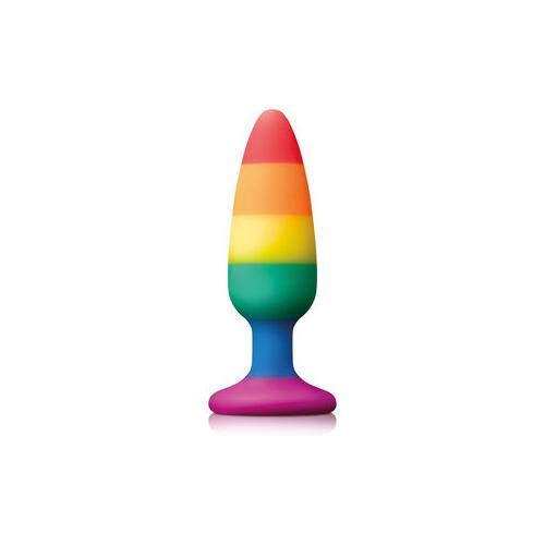 Colours Pride Edition Pleasure Butt Plug Medium - Rainbow