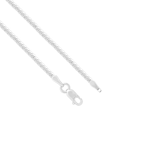 Image of GIVA 925 Silver Box Chain For Him| Gifts for Men and Boys | With Certificate of Authenticity and 925 Stamp | 6 Months Warranty