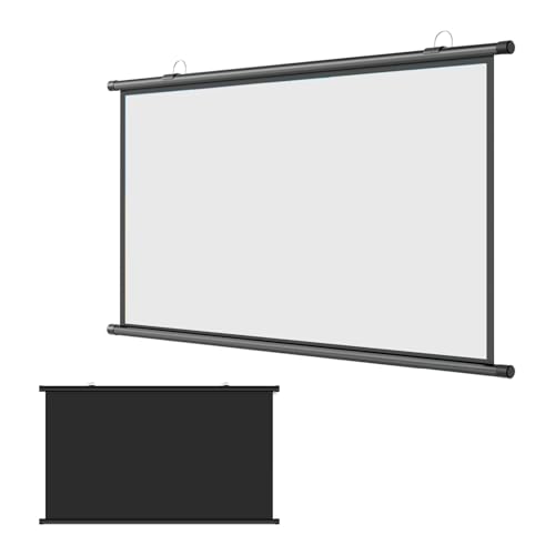 Pantalla de Proyector Manual 72" 16:9 Negra