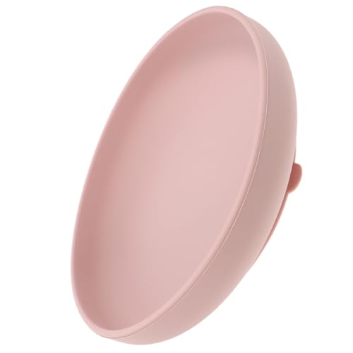 GOOHOCHY Non-Skid Silicone Suction Food Plate for Elderly and Disabled Spill-Resistant Edges Easy to Clean Strong Suction Base for Convenient Self-Feeding and Reduced Mess