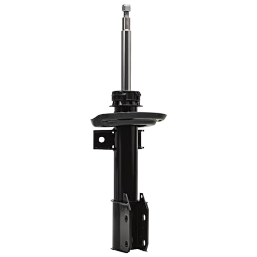 Image of Detroit Axle - Front 2pc Strut Shocks for 13-15 Mercedes-Benz GLK250, 10-15 GLK350, 2 Bare Strut Shocks Assembly 2010 2011 2012 2013 2014 2015 Replacement