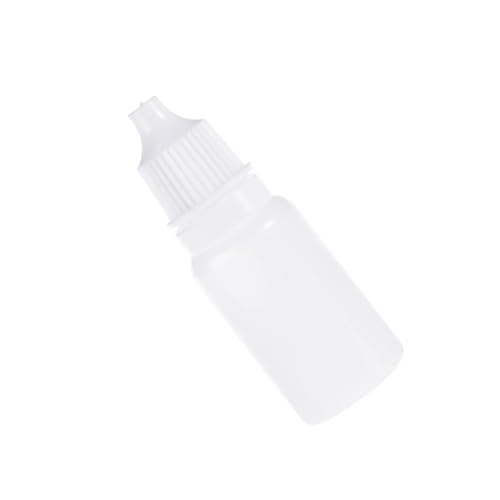 ULTECHNOVO Bottle Dropper 10ml Empty Eye Dropper Bottle Refillable for Solvents Oils