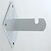 White Gridwall Bracket